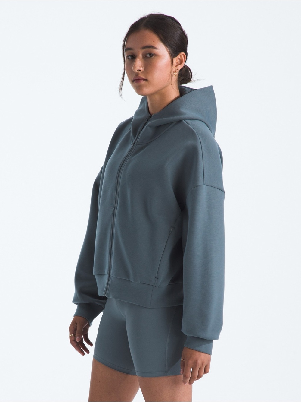 NWT The Northface Jaida Full-Zip Hoody Women's Size Small Granite Grey